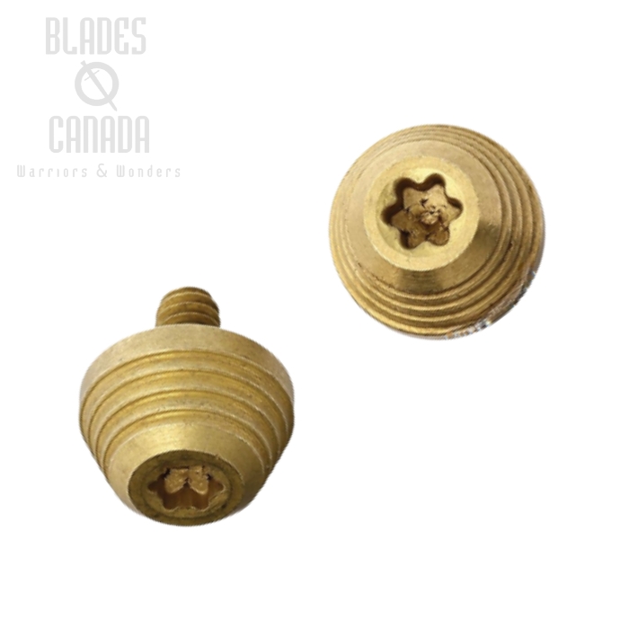 Flytanium Demko AD 20.5 Thumbstud, Brass Stonewash, FLY993
