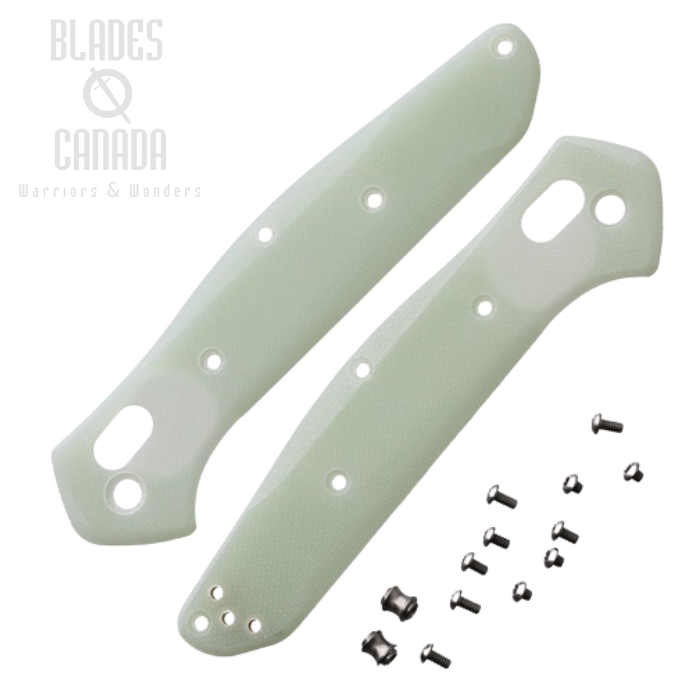 Flytanium Benchmade 940 Osborne Scales Kit, Radar G10 Jade, 1171NJ