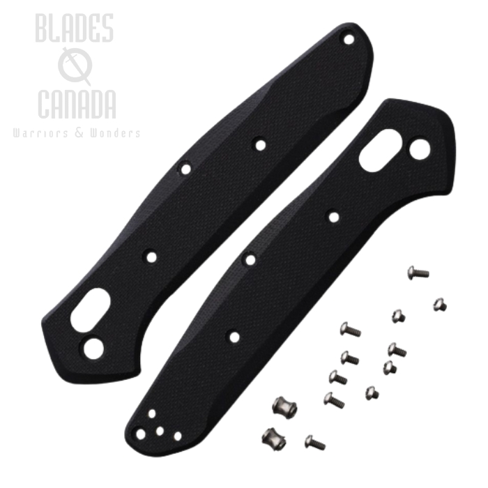 Flytanium Benchmade 940 Osborne Scales Kit, G10 Radar Black, 1171BK
