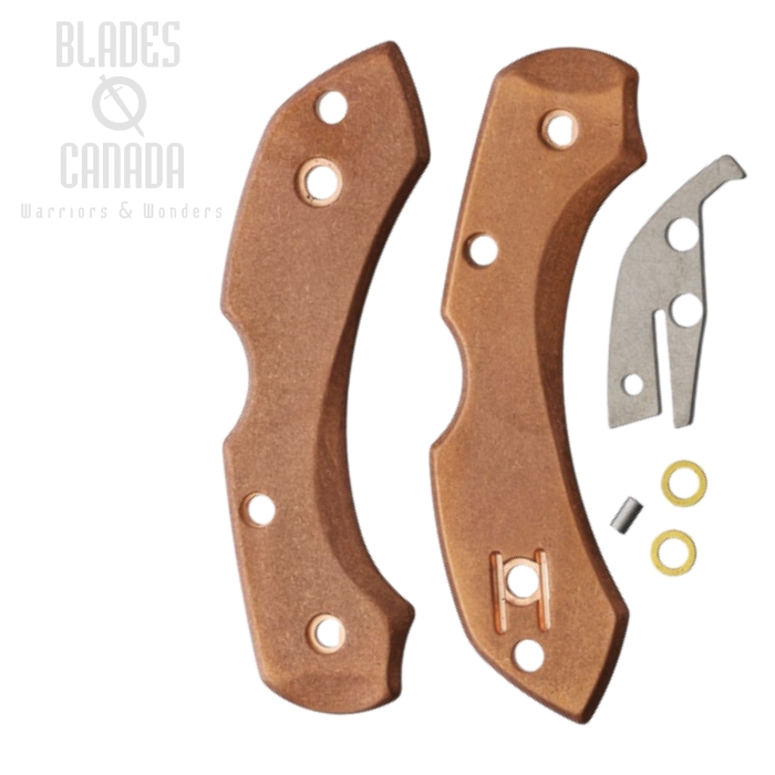 Flytanium Spyderco Dragonfly Scales Kit, Copper, 1206