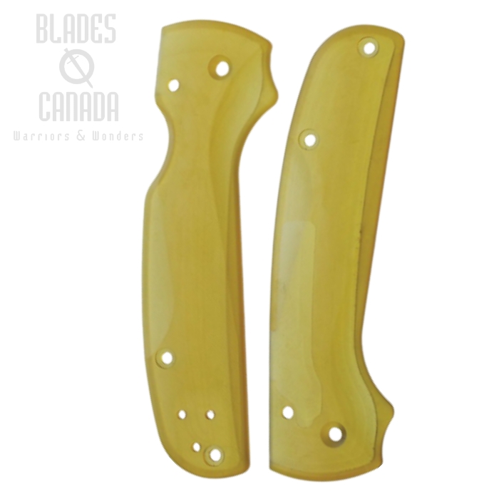 Flytanium Spyderco Shaman Scales, Lotus Ultem, 1267