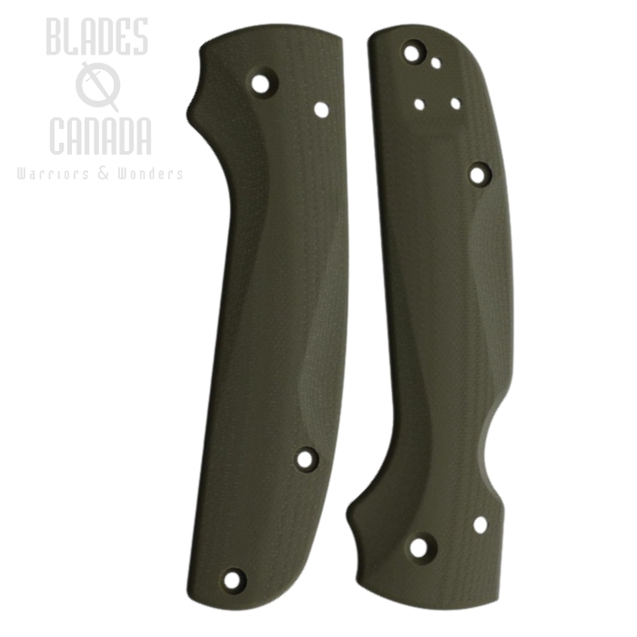 Flytanium Spyderco Shaman Scales, Lotus G10 OD Green, 1268OD