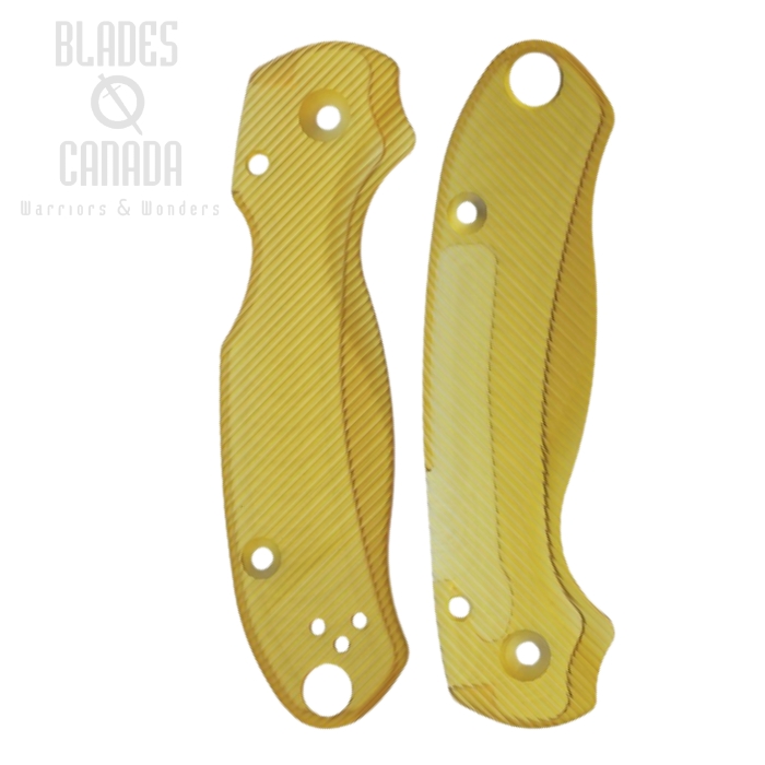 Flytanium Spyderco Paramilitary 3 Scales, Lotus Ultem, 1324