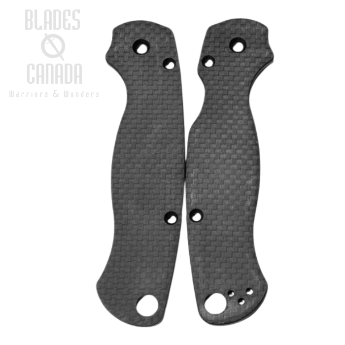 Flytanium Spyderco Paramilitary 2 Scales, Carbon Fiber, FLY550