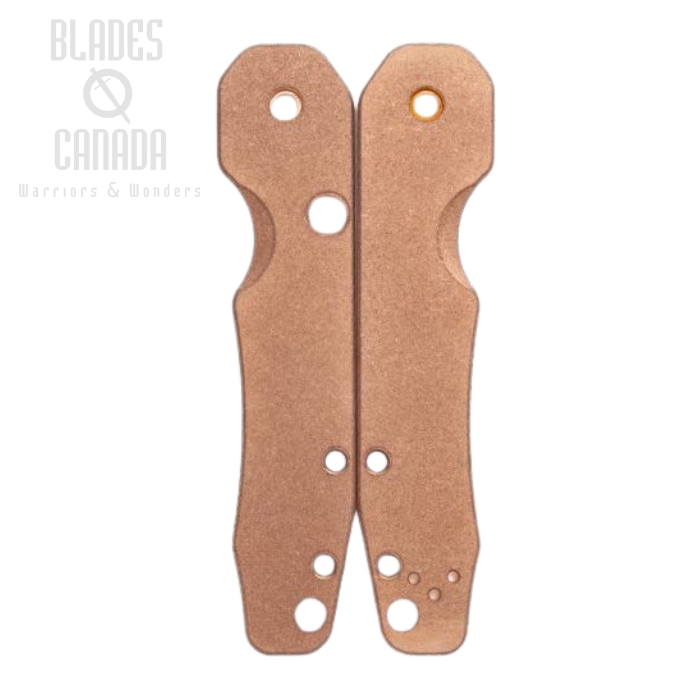 Flytanium Co. Spyderco Smock Scales - Copper, FLY778