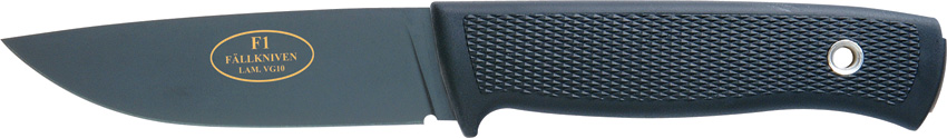 Fallkniven F1 Swedish Military Survival Fixed Blade Knife, VG10, Leather Sheath, FN2