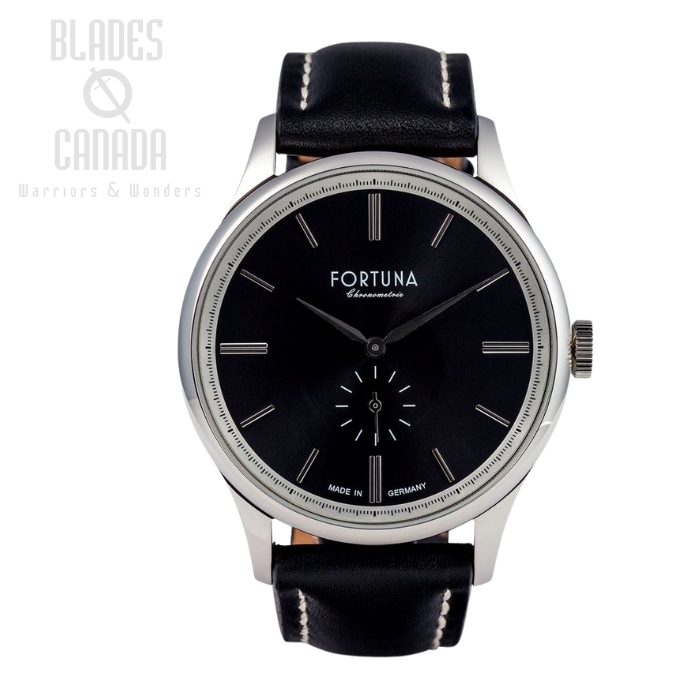 Fortuna Chronomaster 43mm Small Seconds Black Dial - CM72460