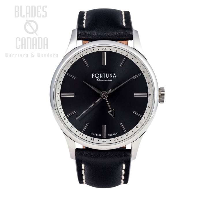 Fortuna Chronomaster GMT 43mm Black Dial - CM72465