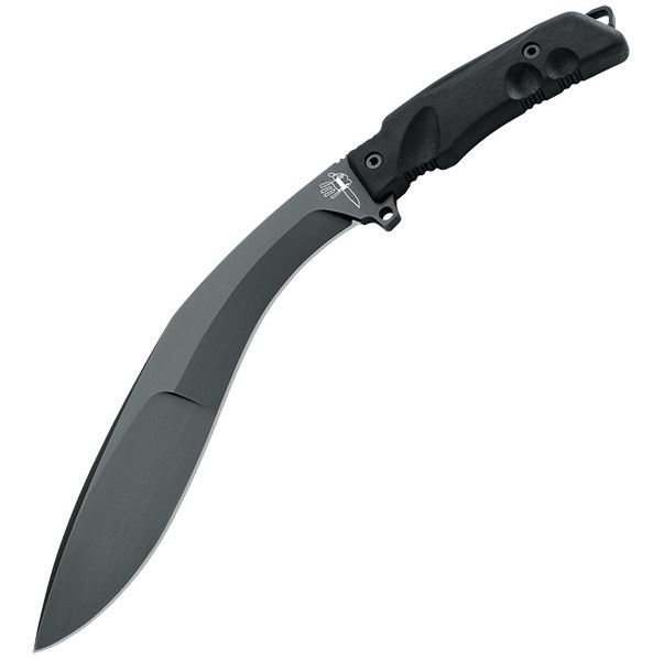 Fox Italy Extreme Tactical Kukri Machete, N690Co, Nylon Sheath, FX-9CM04T