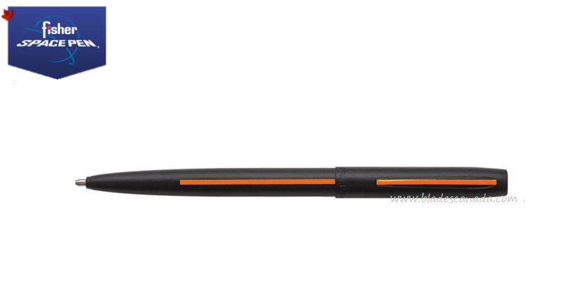 Fisher Space Pen Search and Rescue, Black w/Orange Line, FPM4BSROL