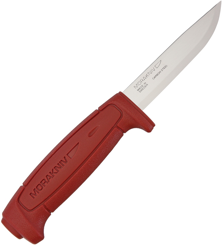 Morakniv Basic 511 Fixed Blade Knife, Carbon, Red, 12147 - Click Image to Close