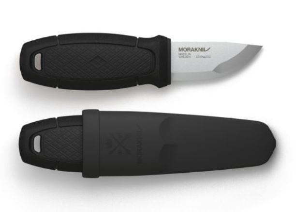 Morakniv Eldris Mini Fixed Knife, Stainless, Black, 12647