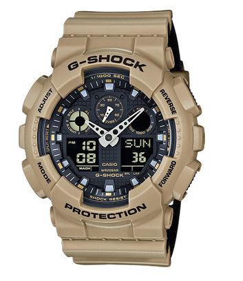 G Shock GA100L-8A Desert Tan