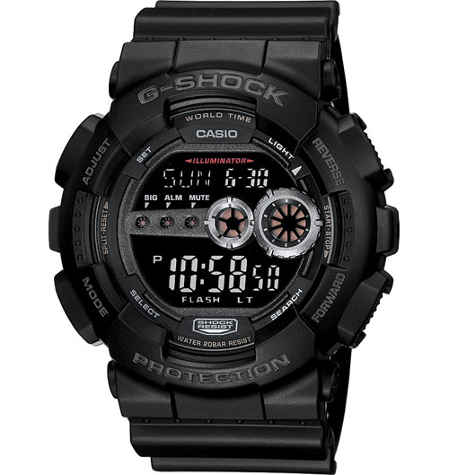 G Shock GD100-1B Watch