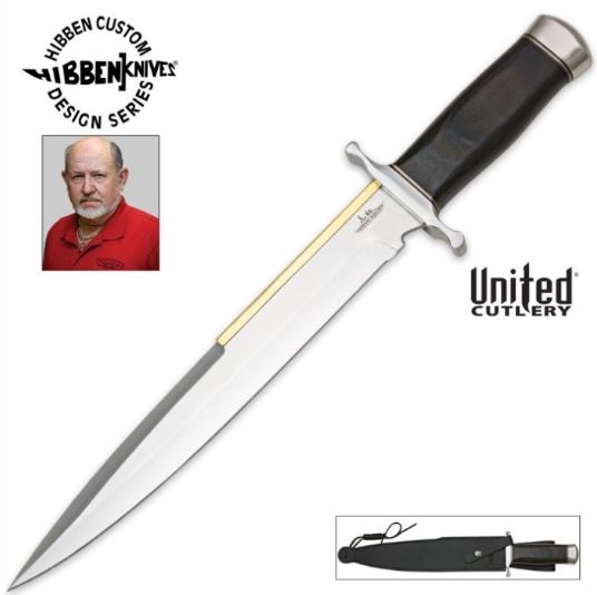 United Cutlery M48 Cyclone Twisted Tactical Combat Fixed Blade Boot Knife