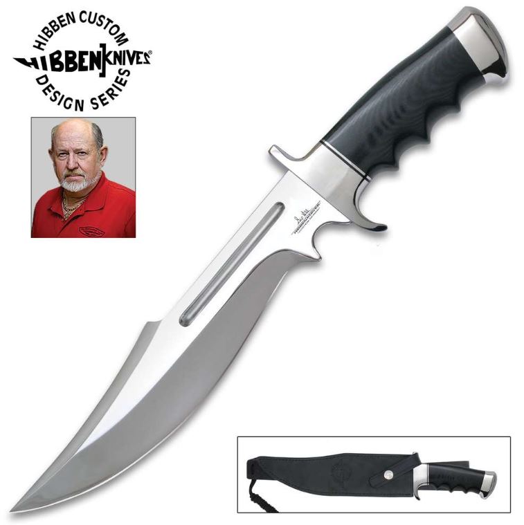 Gil Hibben The Legionnaire Bowie Fixed Blade Knife, GH5037