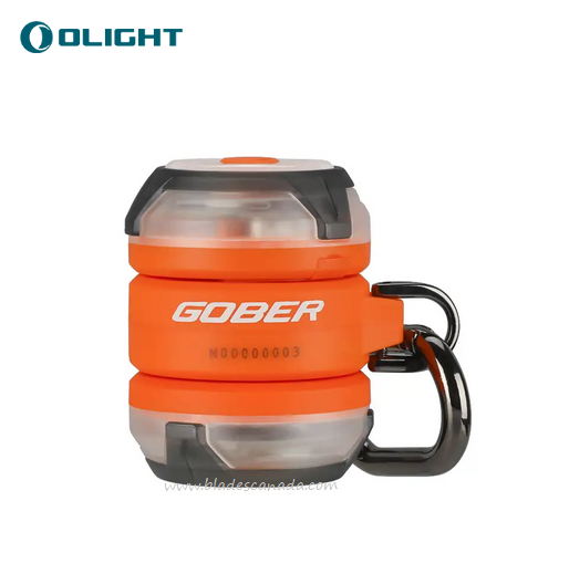 Olight Gober Kit Safety Strobe Light w/Air Tag Holder, Orange