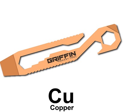 Griffin Pocket Tool Original - Copper - Click Image to Close