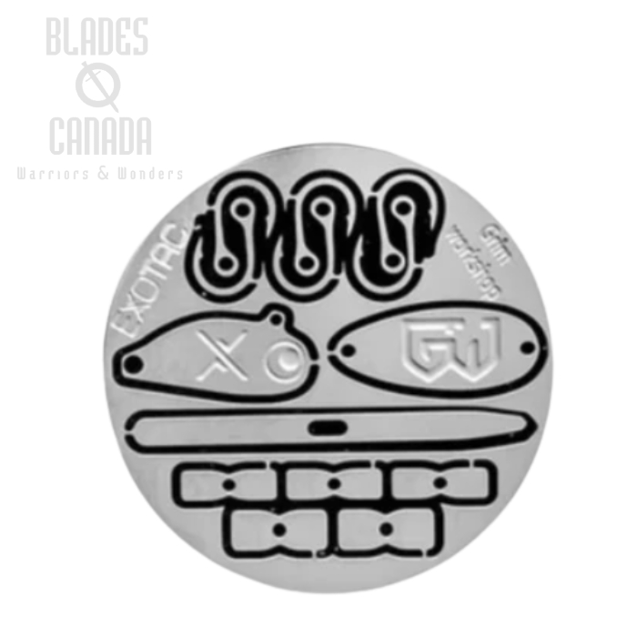 Grim Workshop Roundabout Fishing Kit, Coin Size, GWRNDFISH