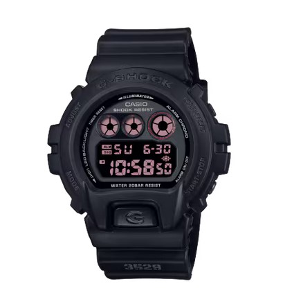 G-Shock DW6900UMS-1 Black Digital Watch