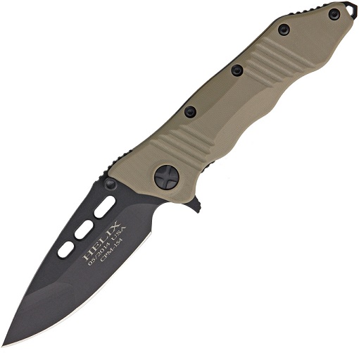 Guardian Tactical Helix 37111 Black - Desert Tan G10