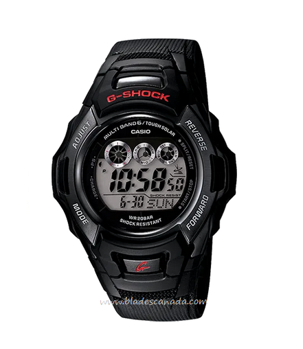 G-Shock GWM530A-1 Watch, Black Band
