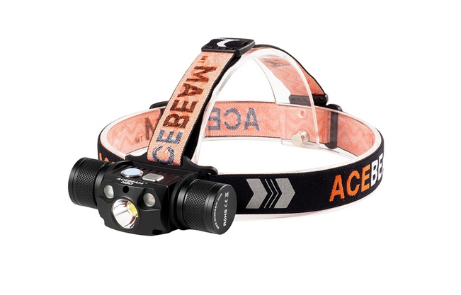 Acebeam H30 Headlamp w/ Red and Green, Cool White - 4000 Lumens