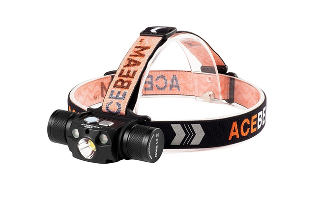 Acebeam H30 Headlamp w/ Red and CRI, Cool White - 4000 Lumens