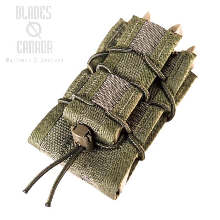High Speed Gear 19DD00OD Double Decker LT Belt Mount-Olive Drab