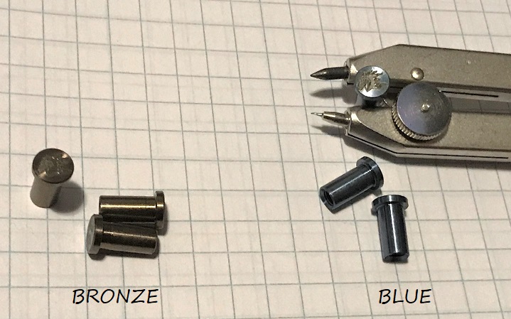 Hinderer Ti Handle Nut Set for XM18 3.0 - Horse Head Engraved