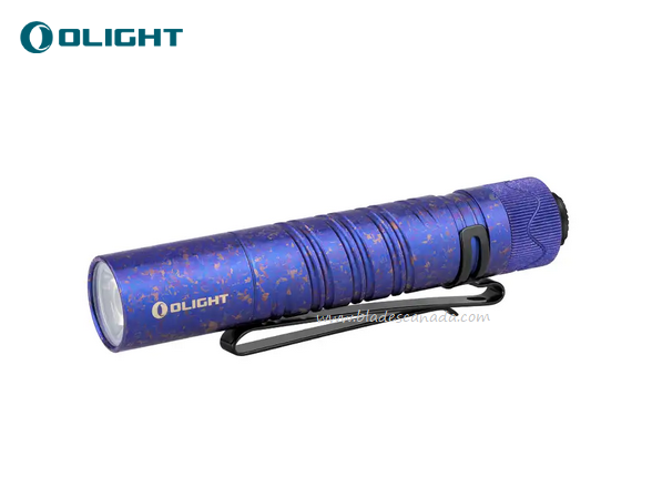 Olight i5R EDC Rechargeable Flashlight, Ice Flower Periwinkle Blue - 350 Lumens