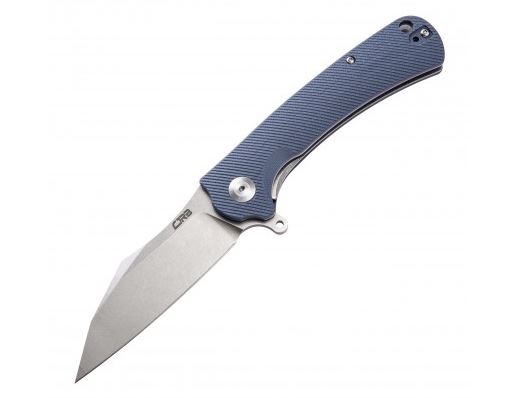 CJRB Talla Curve Flipper Folding Knife, D2, Grey G-10, J1901GYC