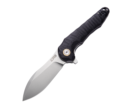 CJRB Mangrove Flipper Folding Knife, D2, G10 Black, J1910BKC