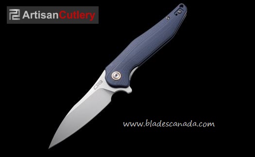 CJRB Agave Flipper Folding Knife, D2, Aluminum/G10 Grey, J1911GYC