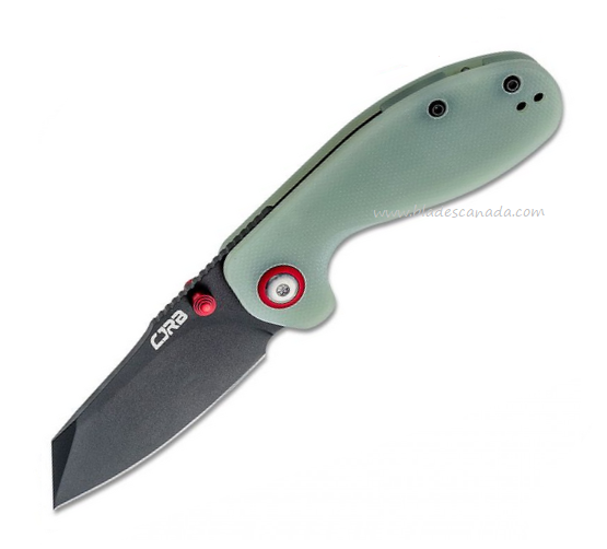CJRB Maileah Folding Knife, AR-RPM9 Black, G10 Natural Green, J1918-NTG