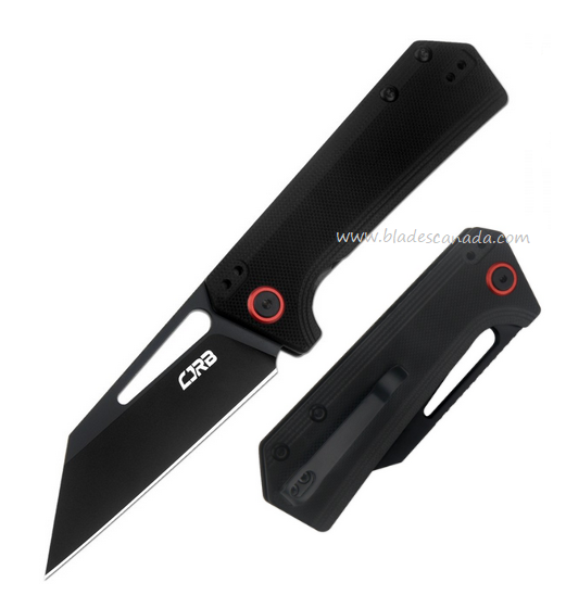 CJRB Ruffian Folding Knife, AR-RPM9 Black, G10 Black, J1924-BBK - Click Image to Close