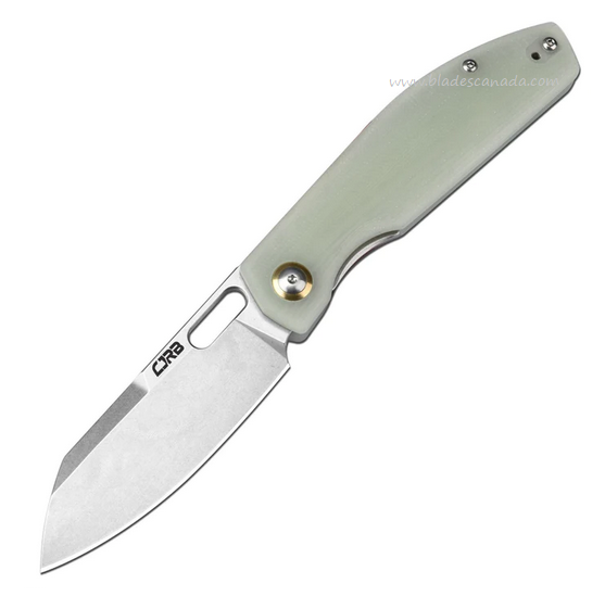 CJRB Ekko Front Flipper Liner Lock Folding Knife, AR-RPM9, G10 Nature Green, J1929-NTG