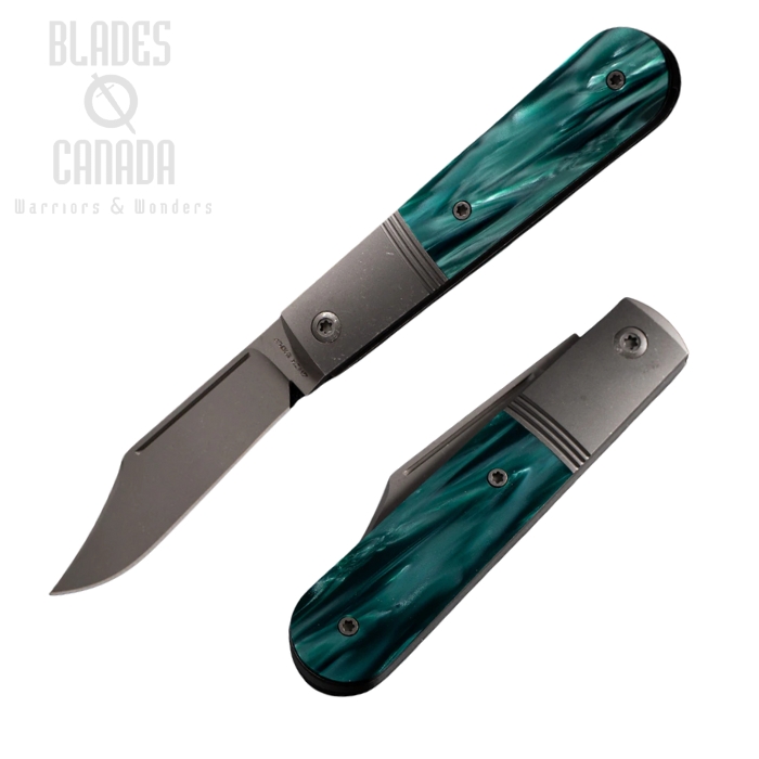 Jack Wolf Big Bro Jack Folding Knife, S90V, Kirinite Oz Green, BIGBR-02-KIR-OZ-GRN