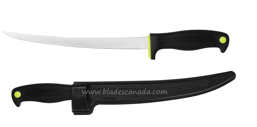 Kershaw 1259 Clearwater Fillet 9" w/ Sheath, KE-1259