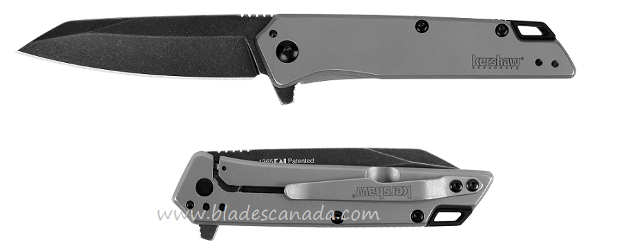 Kershaw Misdirect Flipper Framelock Knife, Stainless Handle, KE-1365