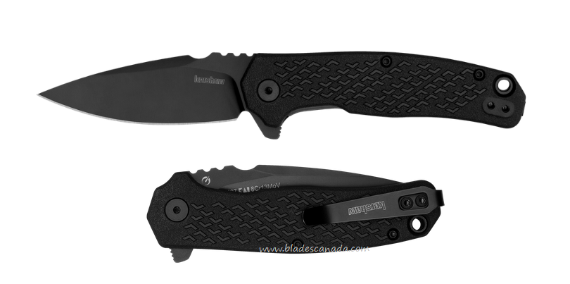 Kershaw Conduit Flipper Folding Knife, Assisted Opening, GFN Black, KE-1407