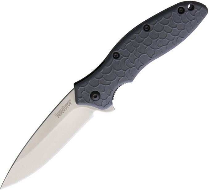 Kershaw Oso Sweet Flipper Folding Knife, Assisted Opening, GFN Grey, K1830GRYSW
