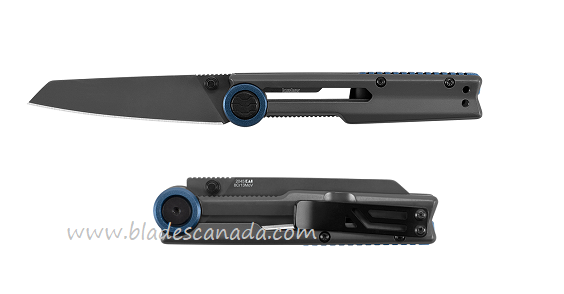 Kershaw Decibel Lightweight Framelock Folding Knife, Titanium/Stainless Handle, K2045