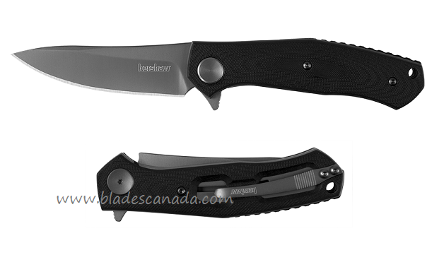 Kershaw Concierge Flipper Folding Knife, G10 Black, K4020 - Click Image to Close