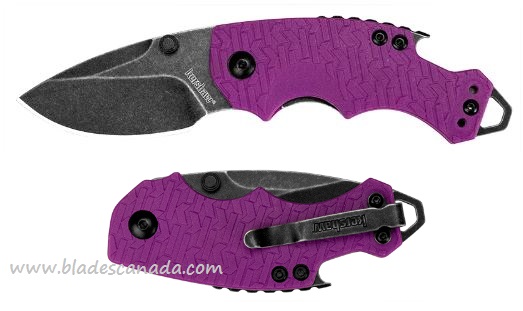 Kershaw Shuffle Folding Knife, GFN Purple, K8700PURBW - Click Image to Close