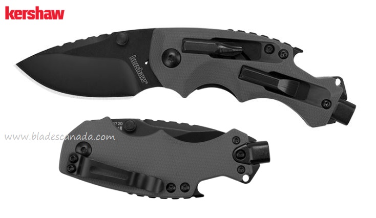 Kershaw Shuffle DIY Folding Knife, GFN Grey, K8720