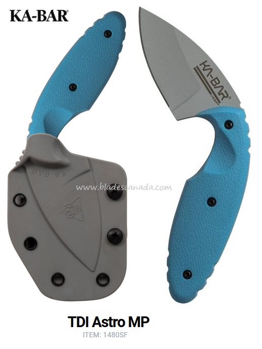 Ka-Bar TDI USSF Astro MP Fixed Blade Knife, AUS 8A, 1480SF