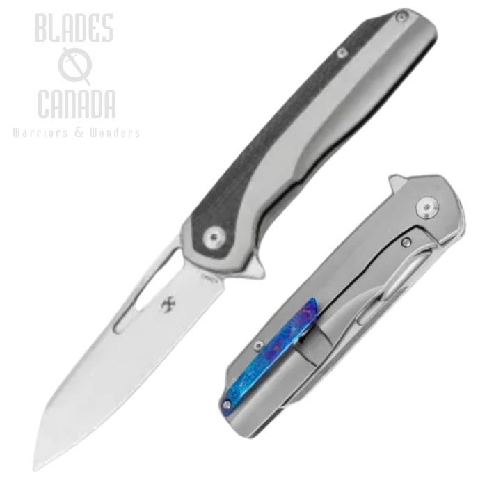 Kansept Shard Flipper Framelock Knife, CPM S35VN, Titanium/Carbon Fiber, K1006A3 Kansept Shard Flipper Framelock Knife, CPM S35VN, Titanium/Carbon Fiber, K1006A3