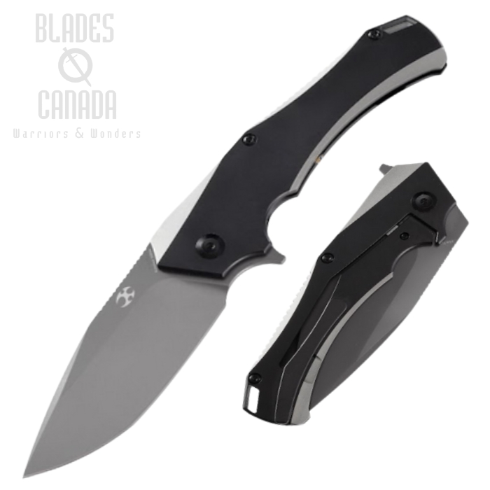 Kansept Hellx Framelock Flipper Knife, CPM S35VN, Titanium, K1008A2 Kansept Hellx Framelock Flipper Knife, CPM S35VN, Titanium, K1008A2
