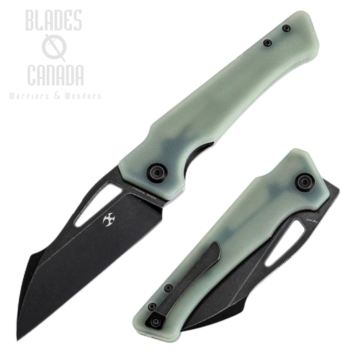 Kansept Egress Folding Knife, CPM S35VN Black SW, G10 Jade, K1033C2